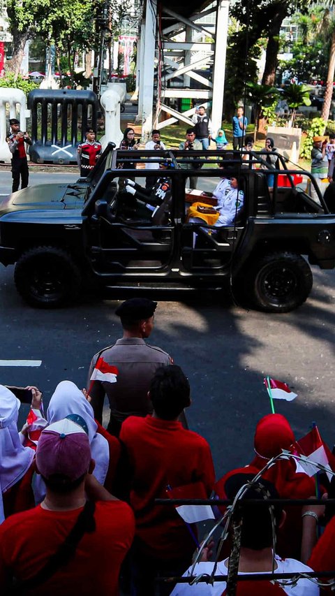 Ada Kirab Pengembalian Duplikat Bendera ke Monas, Pengendara Diminta Hindari Rute Ini