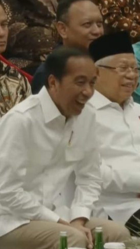 Perdana Hadiri Rapimnas Gerindra, Jokowi: Saya Senang, Gembira Banget