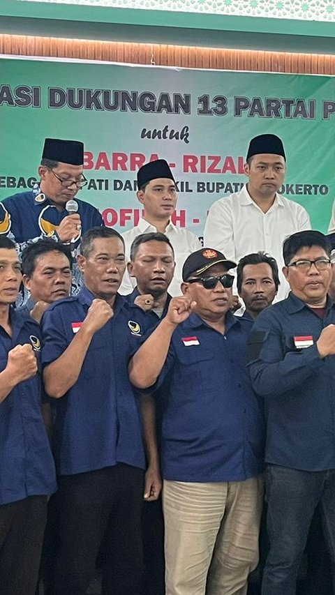 Pilkada Mojokerto, Gus Barra-Rizal Klaim Diusung 13 Parpol