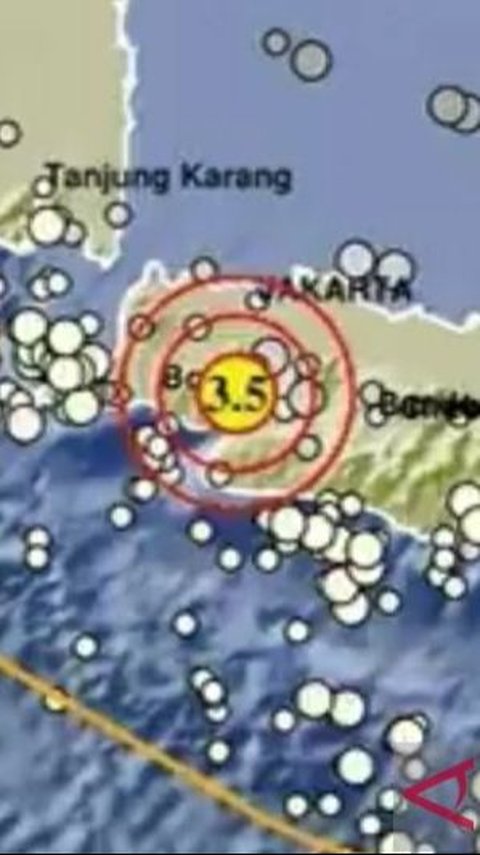 Gempa Dangkal Magnitudo 3.5 Guncang Sukabumi