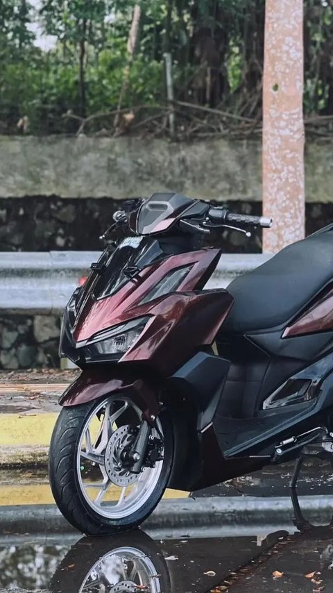 Modifikasi Honda Vario 160 Murah Meriah untuk Pelajar, Cocok untuk Sunmori