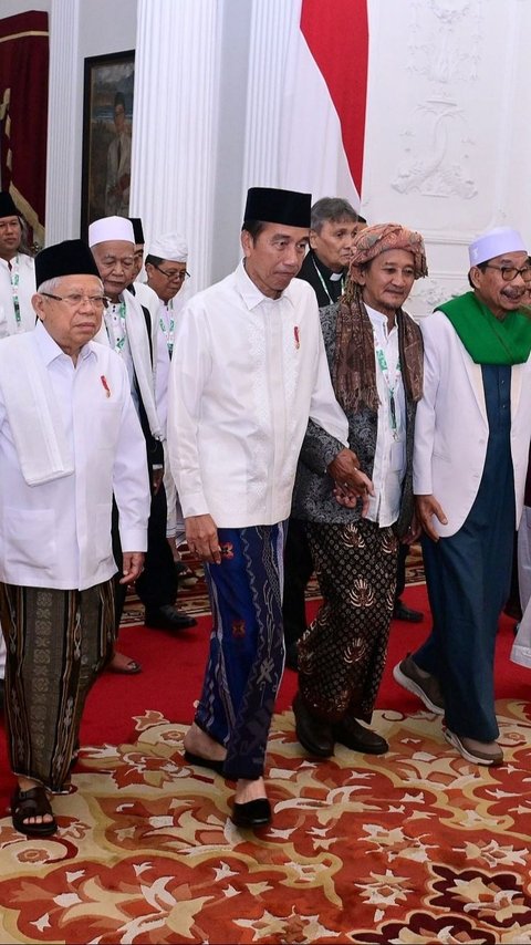 VIDEO: Kata-kata Menyentuh Hati Ketum MUI, Jokowi Berkaca-kaca Dibilang Kurus Tak Pikir Diri Sendiri