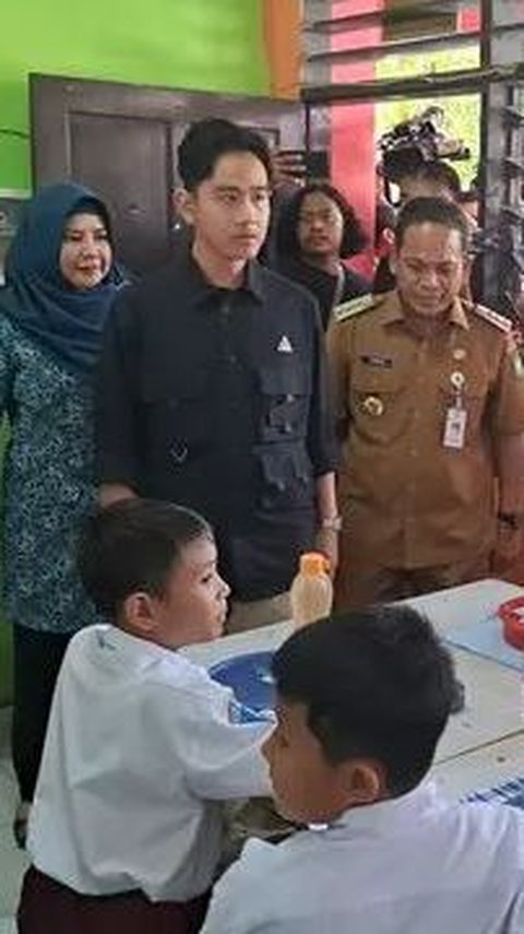 Monitored by Gibran, This is the Trial Menu for Free Nutritious Meals for Elementary Students in Tangerang