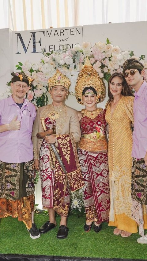 Cantiknya Luna Maya Hadiri Pernikahan Adik Maxime Bouttier di Bali, Pakai Dress Kuning Simple & Sudah Akrab sama Keluarga