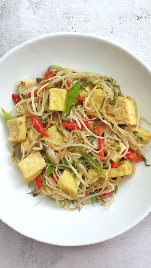 Stir-fried Tofu and Bean Sprouts, Healthy Budget-Friendly Menu ala Warteg