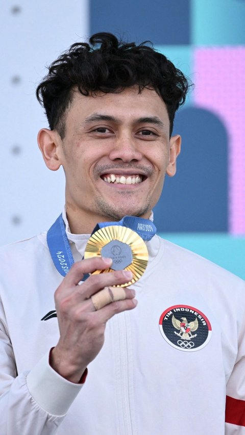 Veddriq Leonardo Contributes Indonesia's First Gold Medal at the Paris 2024 Olympics, How Much Prize Money Did He Receive?