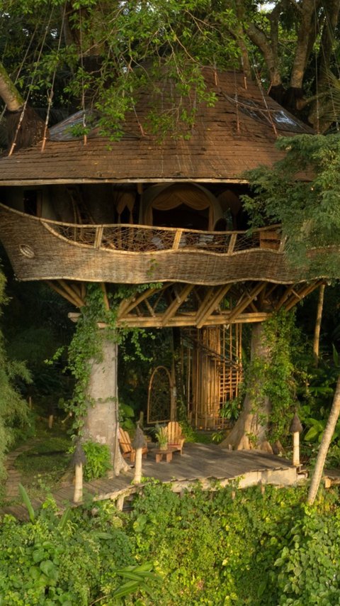 Jadi Salah Satu Tempat Terbaik di Dunia, Begini Sensasi Menginap di Hotel Bambu Bali