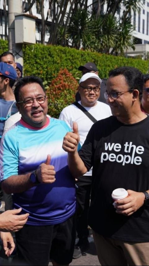 FOTO: Jempol dan Jabat Tangan, Sinyal Anies Baswedan Dukung Pramono-Rano di Pilkada Jakarta 2024