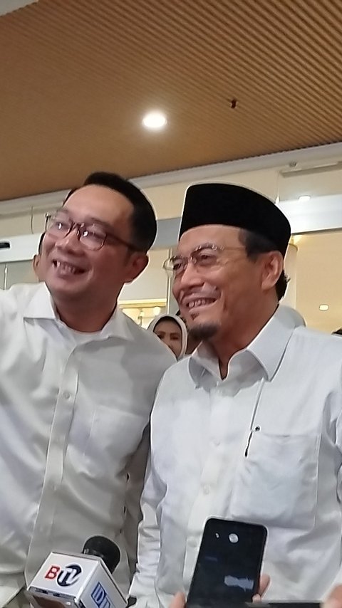 Ridwan Kamil Ungkap Detik-Detik Berpasangan dengan Suswono di Pilkada Jakarta