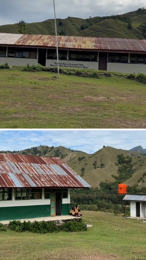 Pria Ini Perlihatkan Sekolah Dasar di Toraja dengan Pemandangan Indah di Sekitarnya, Bikin Warganet Takjub