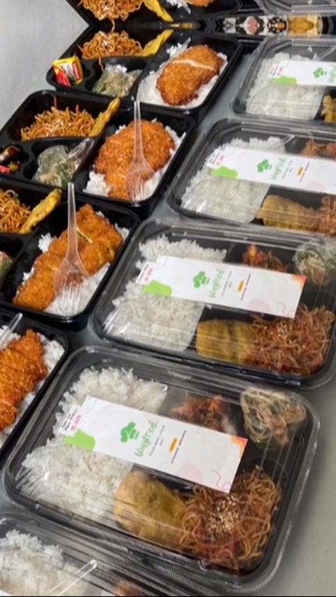 Tak Pikir Untung, Cerita Lika Liku Penjual Katering Jualan Bento Box Harga Murah Ini Viral