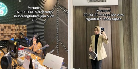 Dari Penyiar Radio hingga Guru, Kisah Wanita Kerjakan 4 Profesi Dalam Sehari Ini Banjir Pujian