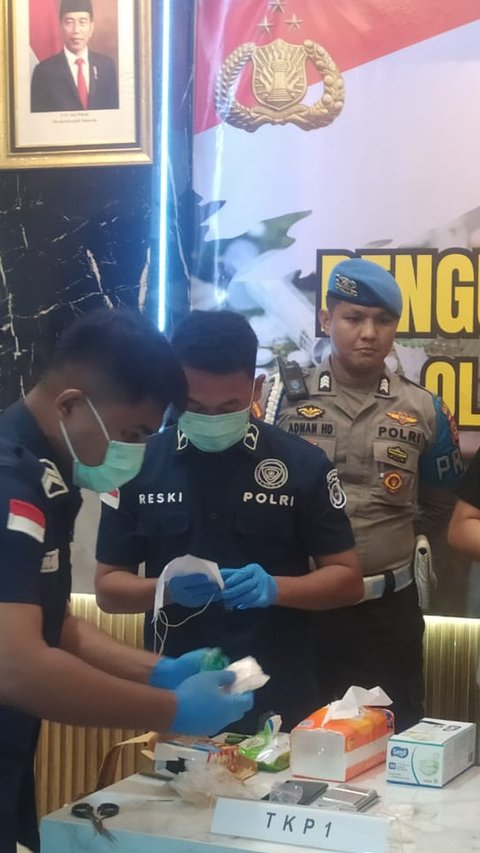 Jaringan Pengedar Sabu Dibekuk, Disembunyikan Dalam Bungkus Jajanan Cokelat