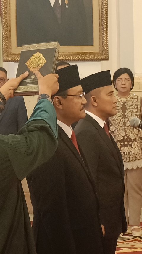 Dilantik Jadi Mensos, Gus Ipul Ucap Sumpah Jabatan: Akan Menjunjung Tinggi Etika