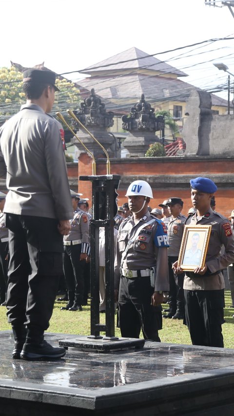 Terlibat Kasus Narkoba, Kekerasan Seksual Hingga Pencurian, 9 Polisi Polda Bali Dipecat