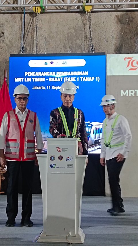 Jokowi: MRT Jakarta Angkut 120 Juta Penumpang Sejak Beroperasi Tahun 2019