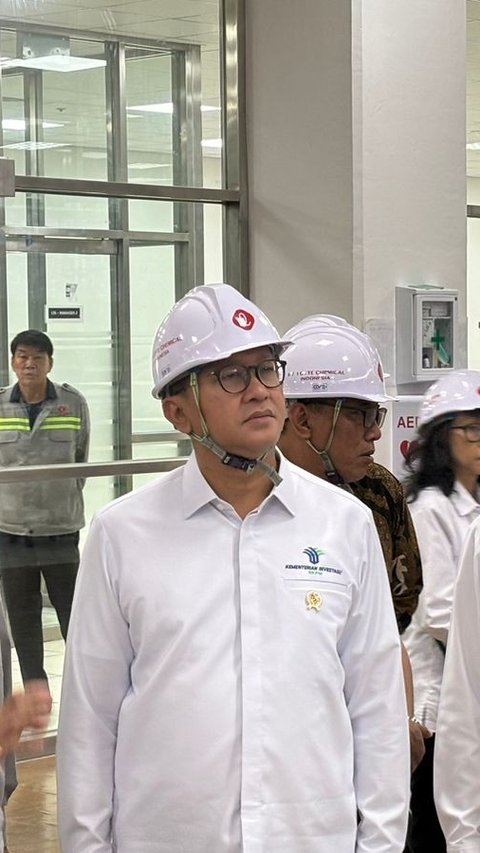 Pabrik Lotte Chemical di Cilegon Beroperasi Maret 2025, Menteri Rosan: Bakal Serap 1.300 Tenaga Kerja