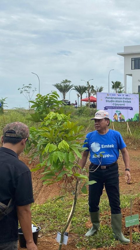 Bentuk Kepedulian Lingkungan, Emtek Group Gelar Penanaman Pohon di Studio Alam Sentul