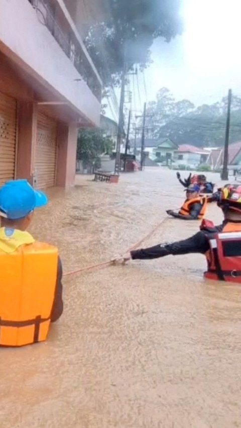 FOTO: Topan Yagi Amuk Thailand hingga Sebabkan Banjir Dahsyat, Longsor dan Korban Jiwa