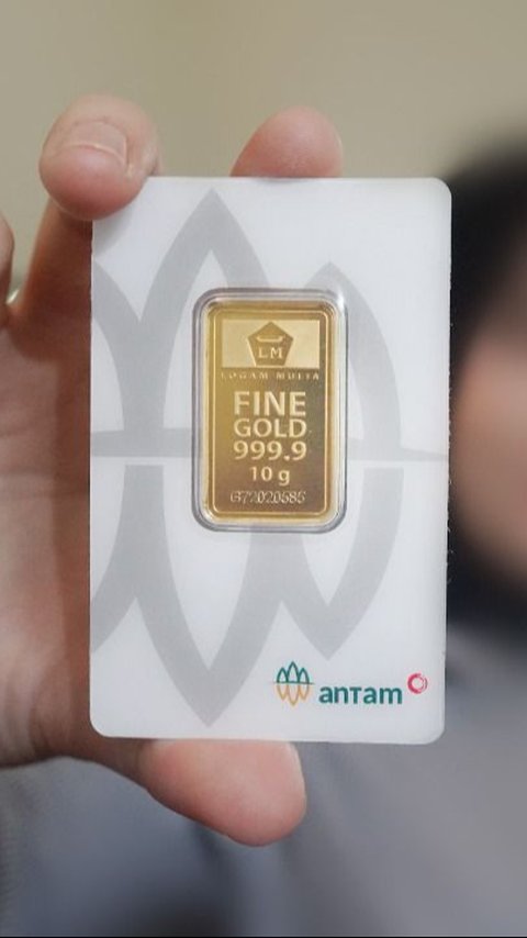 Harga Emas Antam Kembali Merosot Usai Alami Kenaikan Rp12.000 per Gram, Cek Lengkapnya di Sini