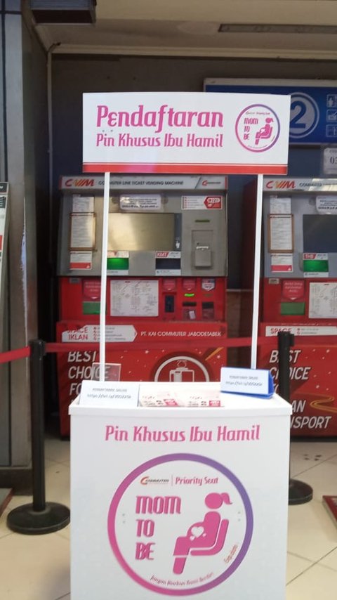 Cara Mudah Dapatkan Pin Khusus Ibu Hamil untuk Penumpang KRL