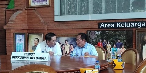 Ridwan Kamil-Suswono Bertemu Sutiyoso, Bahas Kemacetan dan Banjir