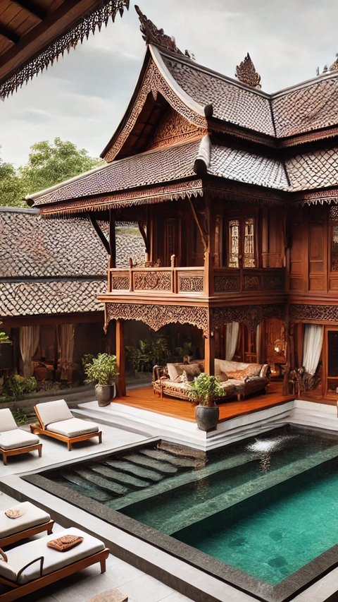 7 Inspirasi Desain Rumah Joglo yang Unik dan Mempesona