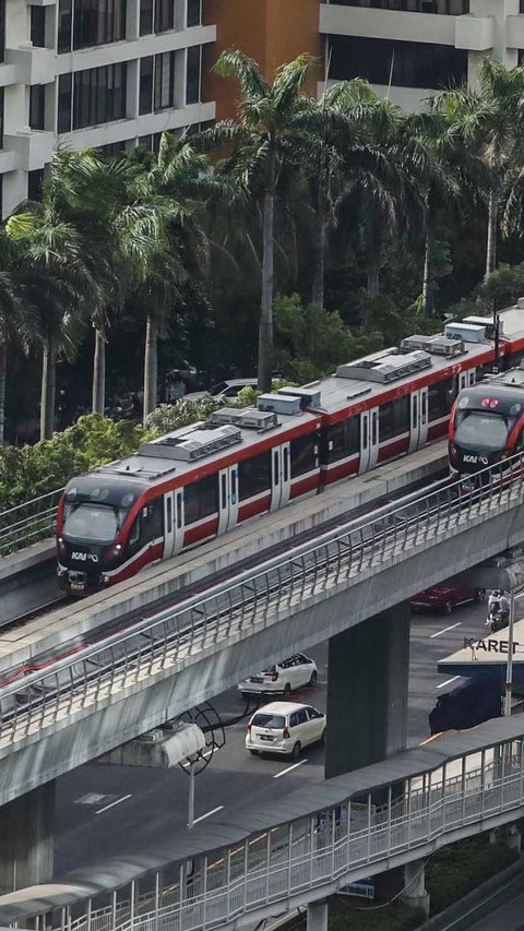 LRT Jabodebek Cata Angkut 78.000 Penumpang per Hari, Bantu Kurangi Kemacetan dan Pangkas Emisi Karbon