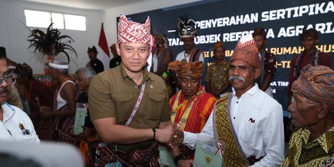 Saat AHY Akhiri Penantian 25 Tahun Eks Pejuang Timor Timur atas Hak Tanah dan Hunian Layak