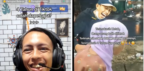 Pria Ini Ungkap Hasil Selama 4 Tahun Fokus di TikTok, Bisa Sembuhkan Ibu hingga Lakukan Aksi Sosial