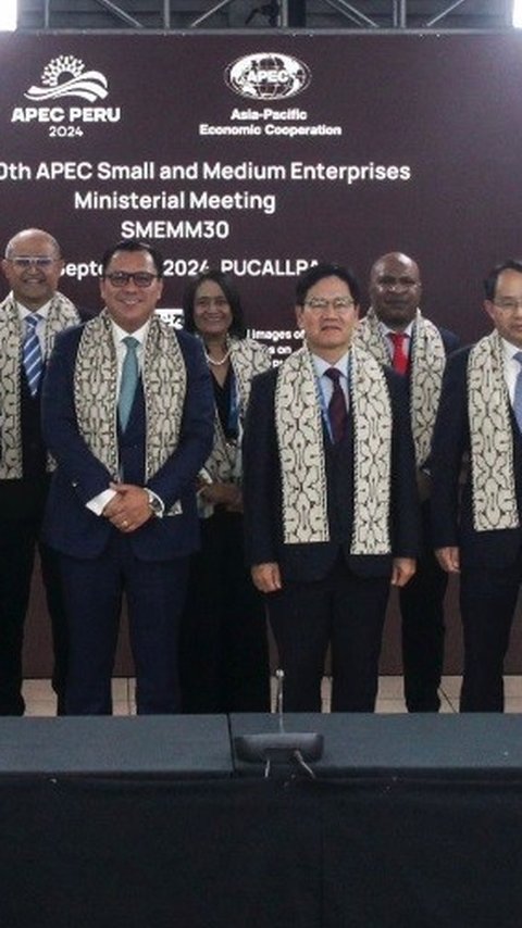 KemenKopUKM Soroti Pentingnya Entaskan Kemiskinan di Ajang APEC SME Ministerial Meeting di Peru