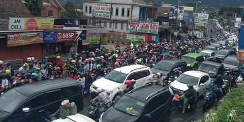 Antisipasi Macet Puncak, Polisi Percepat Pemberlakuan Satu Arah