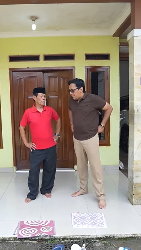 Adem dan Asri, Begini Potret Rumah Mewah Haji Malih Halamannya Luas