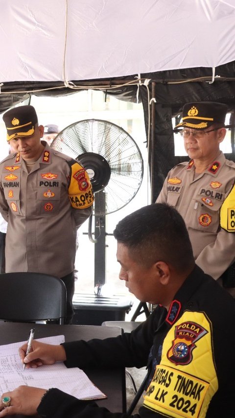 Bahas Pilkada, Tim Asistensi Polda Riau Sambangi Polres Inhu