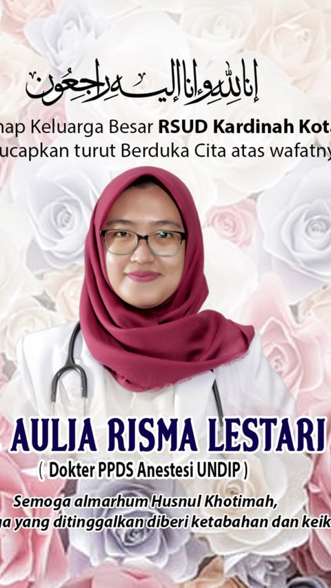 Ibunda dr Aulia: Di PPDS Dididik dengan Kata Kasar, Anak Saya Jadi Ketakutan