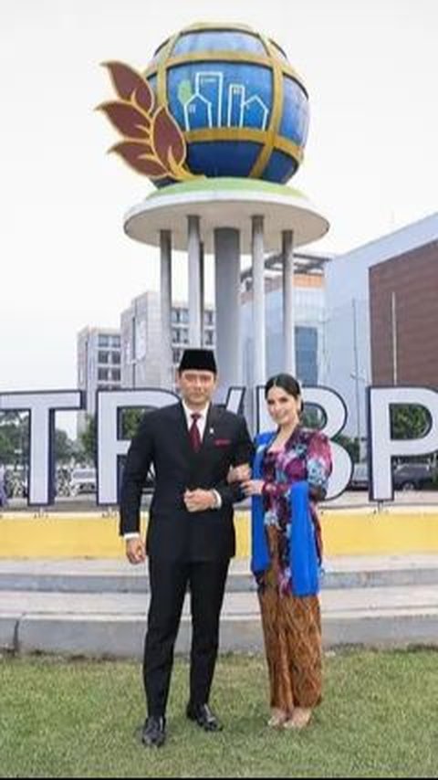 8 Foto Annisa Yudhoyono Saat Melakukan Kunjungan Kerja di IKN, Termasuk Menanam Pohon dan Melepaskan Benih Ikan