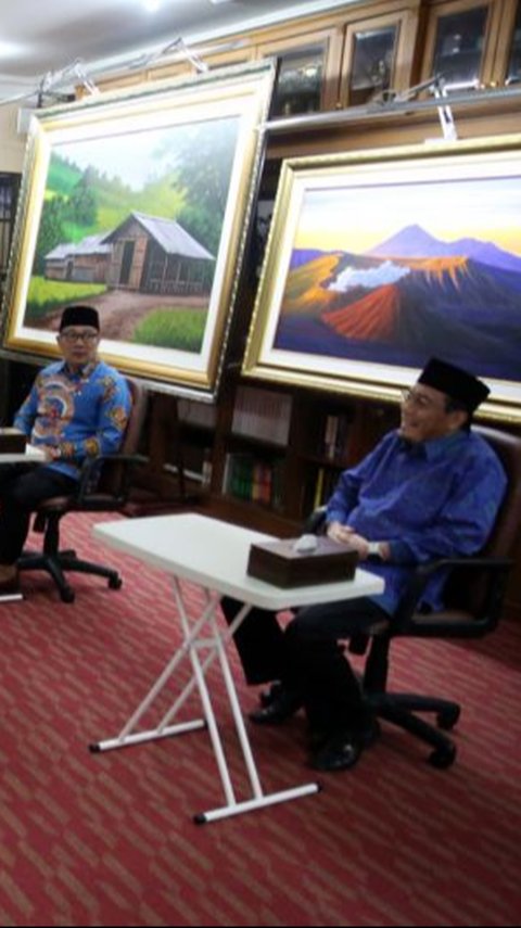 RK-Suswono Sowan ke Cikeas, SBY Titip Ide Buat Workshop Melukis hingga Bacakan Puisi untuk Eril