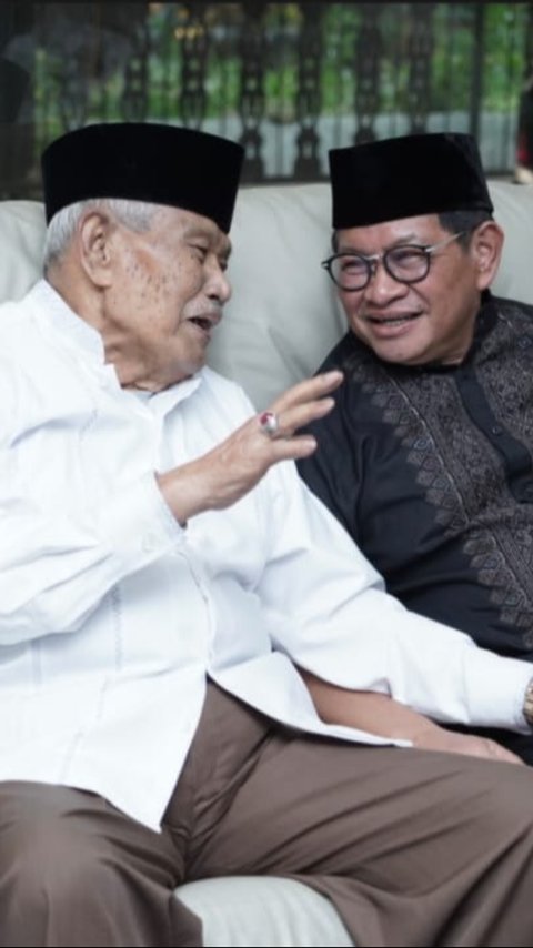 Sowan ke 'Dedengkot Betawi' Babe Nuri, Pramono Beberkan Program Kesejahteraan bagi Warga Jakarta