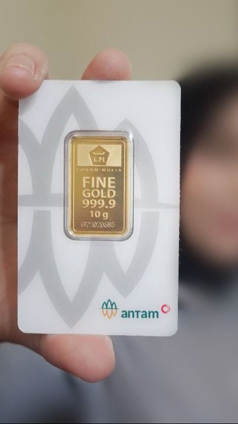 Awal September, Harga Emas Antam Stagnan di Level Rp1.401.000 per Gram