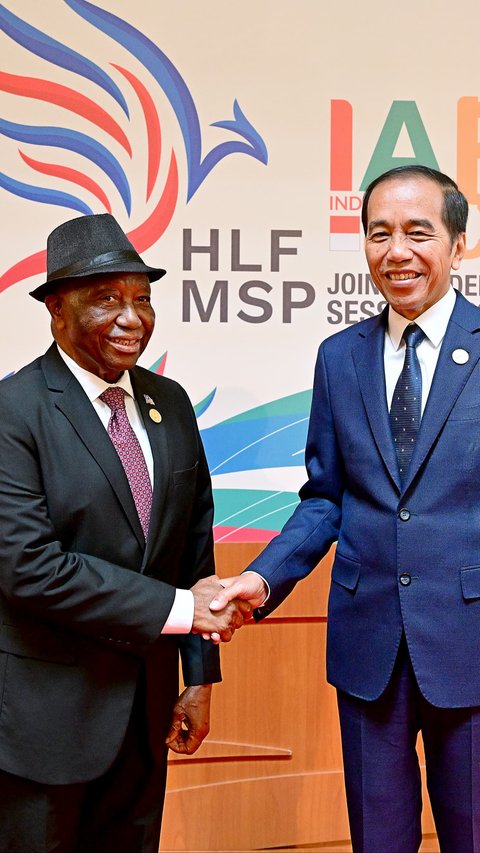 Jokowi dan Presiden Liberia Bertemu di Bali, Ini Kerja Sama yang Dibahas