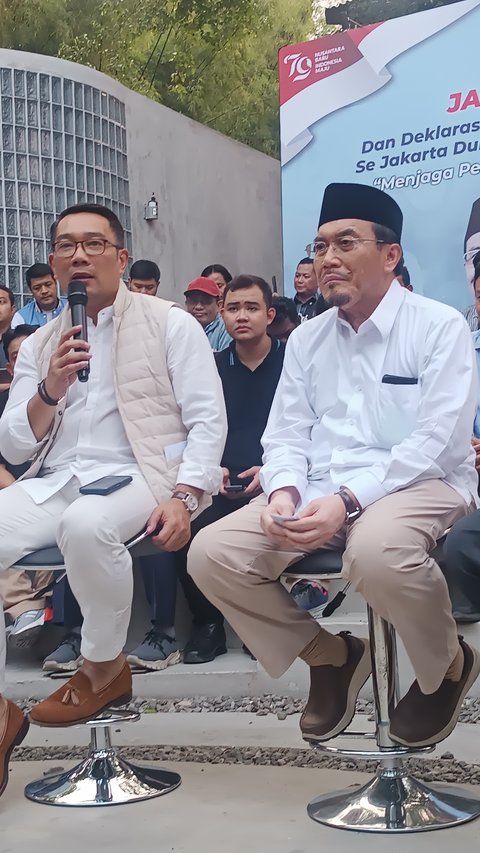 Jika Terpilih, RK Bakal Tambah 3 Kali Lipat Pohon di Jakarta: Supaya Semuanya Serindang Jaksel