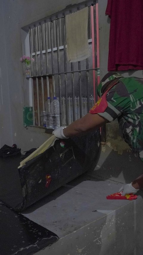 Sinergitas dengan Aparat Penegak Hukum, Lapas Tarakan Gelar Razia Gabungan