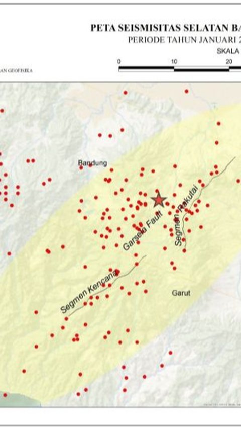 Mengenal Sesar Garsela, Pemicu Gempa Rusak Ratusan Rumah dan Lukai Puluhan Warga Bandung