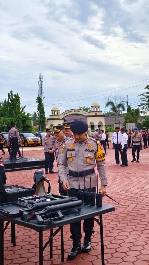 Polres Bengkalis Gelar Apel Kesiapan Pengamanan Jelang Pilkada