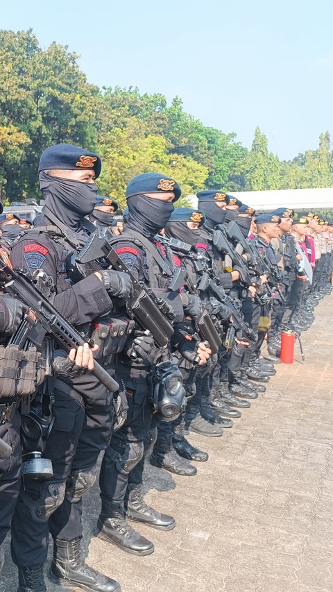 Polda Metro Jaya: 40 Personel Bakal Kawal Tiap Paslon Pilkada Jakarta