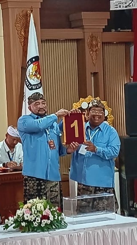 Pilgub Bali: Mulia-Pas Nomor Urut 1, Koster-Giri Nomor Urut 2