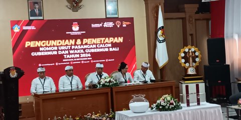 Pilkada Bali 2024: Mulia-Pas Nomor Urut 1, Koster Giri Nomor 2