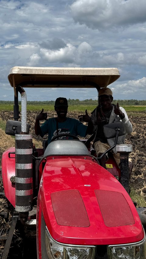 Petani di Merauke Senang Pemerintah Beri Bantuan Sarana Produksi, Kini Bisa Tanam 3 Kali