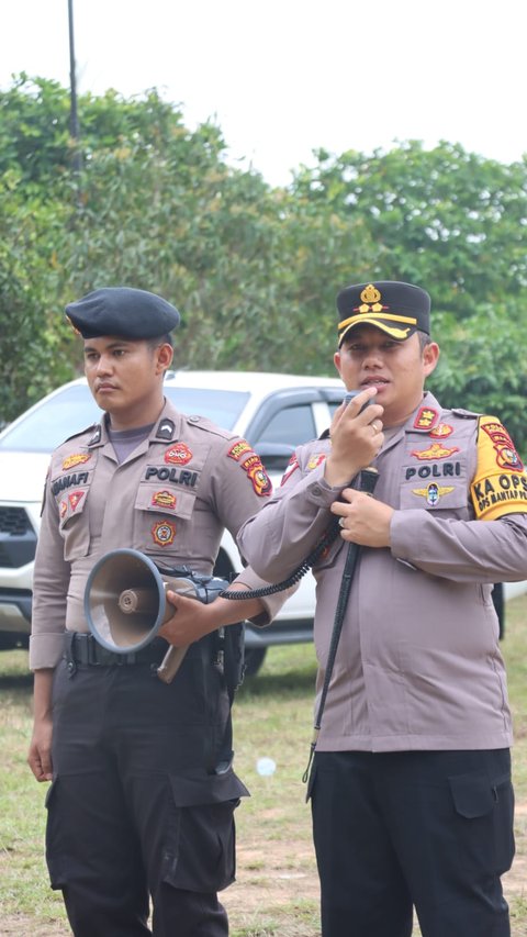 Dikawal TNI-Polri, Kapolres Pelalawan Pastikan Pengundian Nomor Urut Calon Bupati Kondusif