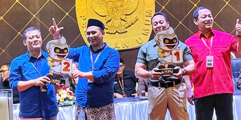 Pilkada Jateng: Andika-Hendi Nomor Urut 1, Ahmad Luthfi - Taj Yasin 2